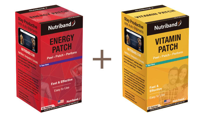 元気と美容・健康も欲しい方：貼るサプリ・貼るパッチのニュートリーバンド(Nutriband)