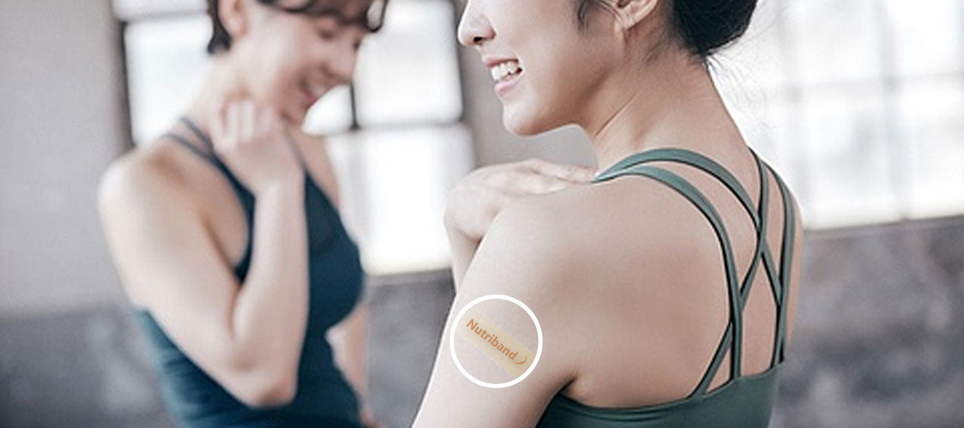 スリムラインパッチ(Slimline Patch)：貼るサプリ・貼るパッチのニュートリーバンド(Nutriband)