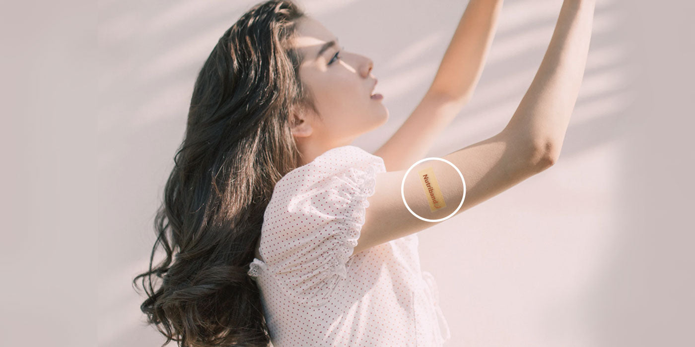 マルチビタミンパッチ(Vitamin Patch)：貼るサプリ・貼るパッチのニュートリーバンド(Nutriband)